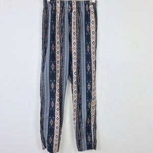 Ambiance Apparel | Skinny Fit Tribal Pants
